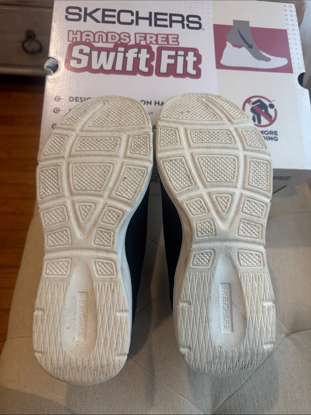 Skechers Swift Fit Pink Swift-Fit Slip-On Athletic Sneakers NWT